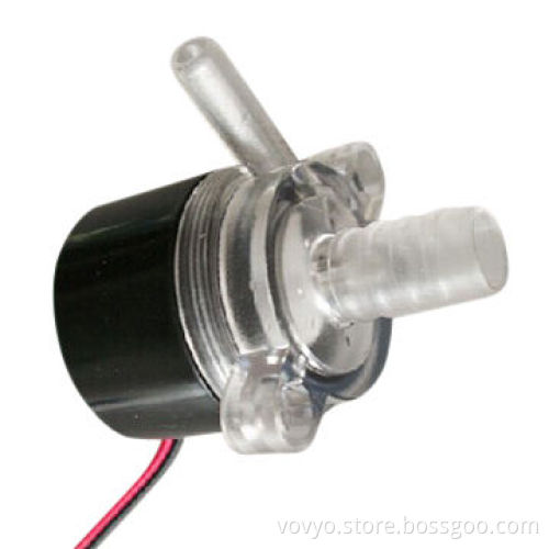 OD 33mm Mini brushless DC water pump with 12V DC, flow rate 2.0L/min & water head 3.5M
